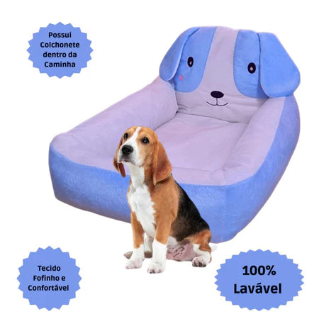 Cama Pet Deluxe – Caminha Premium para Cães e Gatos