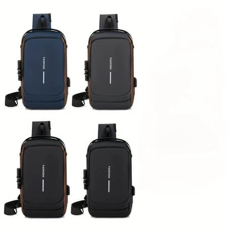 Mochila X-Protect Premium - Compacta, Resistente e À Prova D'água