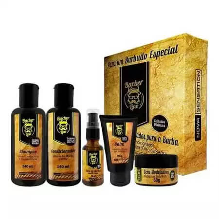 Kit Premium Barba e Cabelo