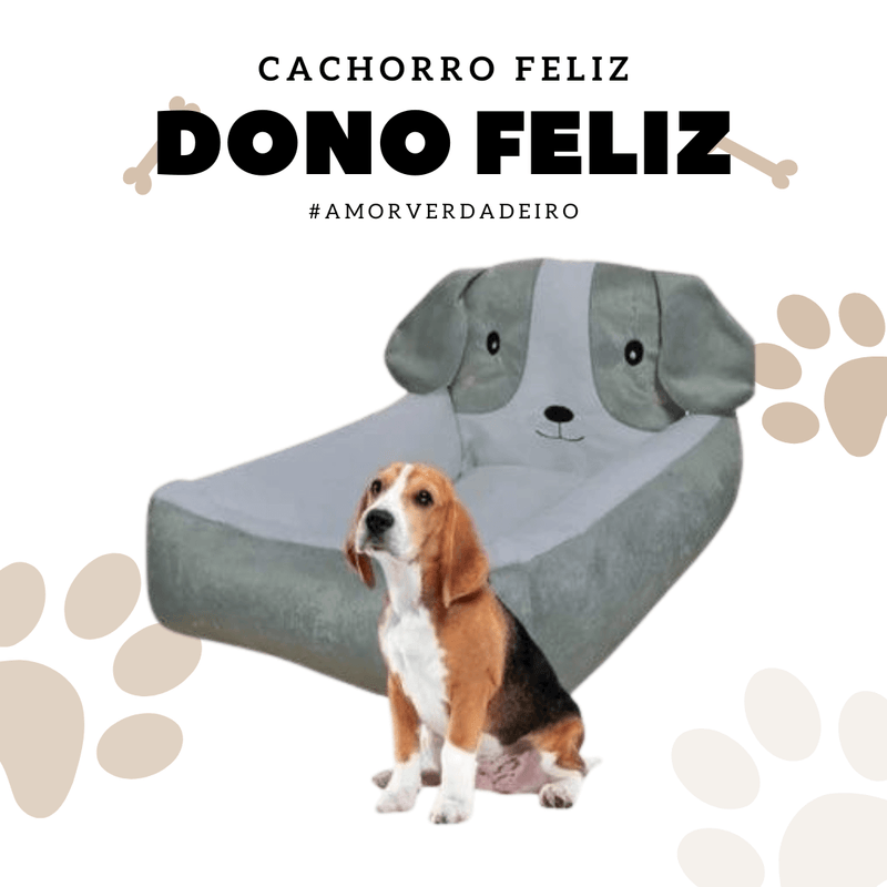 Cama Pet Deluxe – Caminha Premium para Cães e Gatos