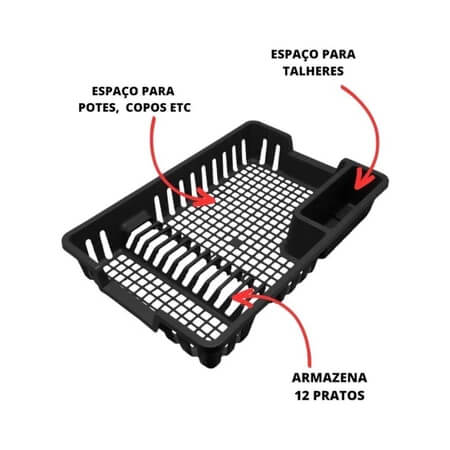 Kit Completo para Cozinha 4 Peças Top de Linha